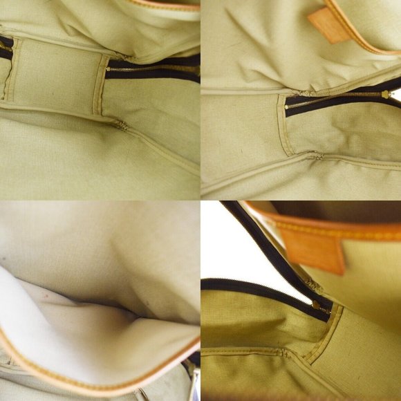 Auth LOUIS VUITTON Excursion Shoes Hand Bag Monogram Leather Brown - Picture 8 of 16